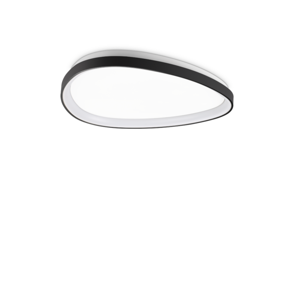 29W LED paviršinis šviestuvas GEMINI, juodas, 3000K