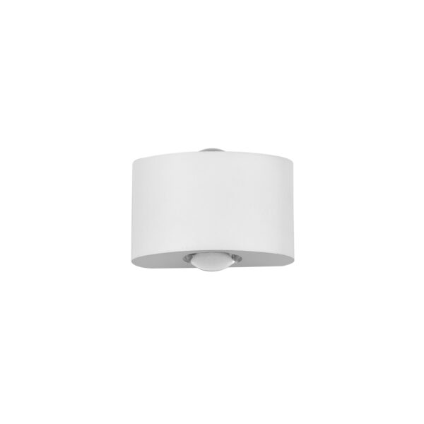 2W LED sieninis fasado šviestuvas GILBERTO, baltas, 3000K