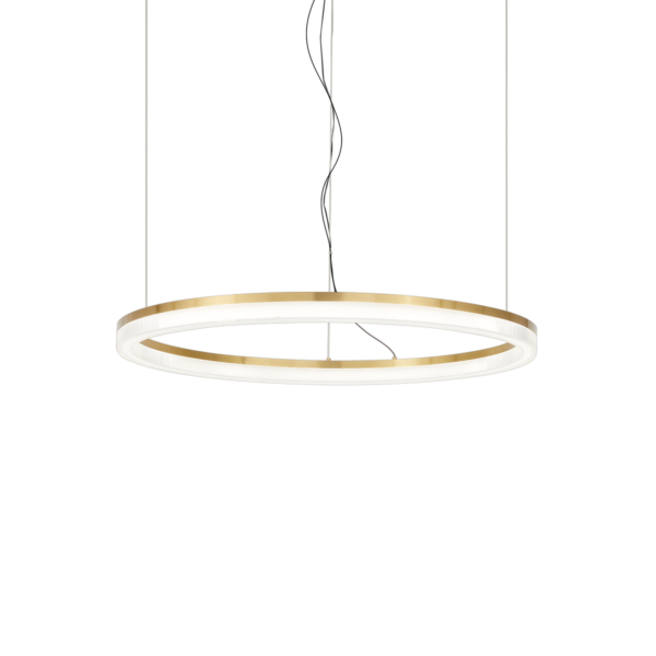 30W LED pakabinamas šviestuvas CROWN, žalvario sp., 3000K