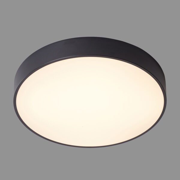 30W LED paviršinė panelė ORBITAL, juoda, 3000K - Image 2