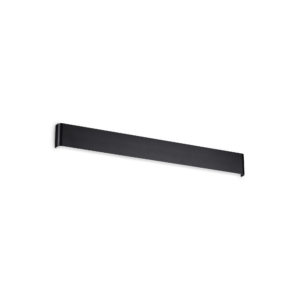 30W LED sieninis linijinis šviestuvas DELTA, juodas, 3000K