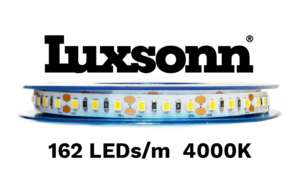 9,6 W/m LED juosta LUXSONN, 162 LED/m, 4000K (natūraliai balta)