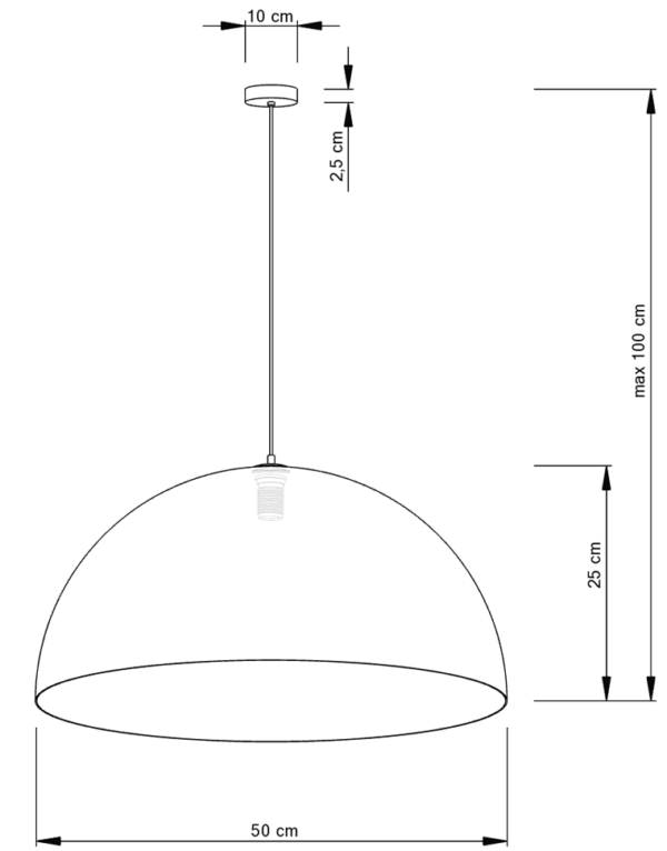 Pakabinamas šviestuvas  Sfera 30142 - Image 2