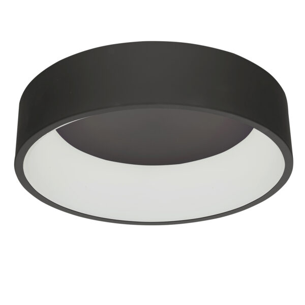 32W LED paviršinis šviestuvas CHIARA, juodas, 3000K
