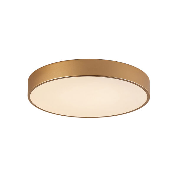 35W LED paviršinė panelė ORBITAL, aukso sp., 4000K
