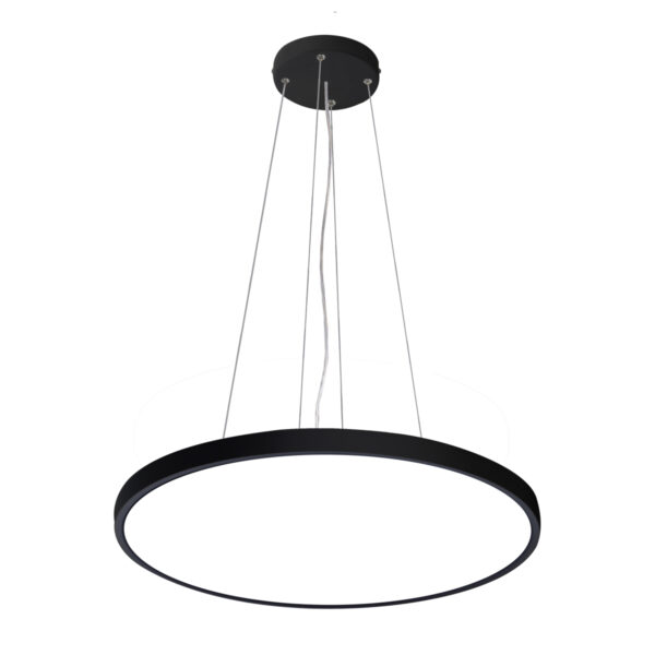36W LED pakabinamas šviestuvas ALATA, juodas, 2800/4000/6000K