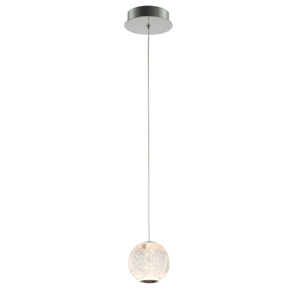 4,2W LED pakabinamas šviestuvas ROSARIO, chromo sp., 3200K