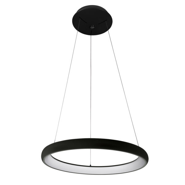 40W LED pakabinamas šviestuvas ALESSIA, juodas, 3000K