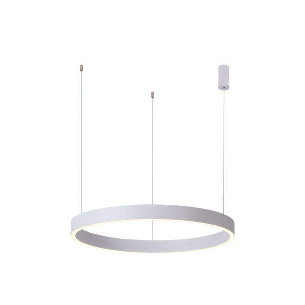 40W LED pakabinamas šviestuvas BRASCO DOWN, baltas, 3000/4000K, dimeriuojamas