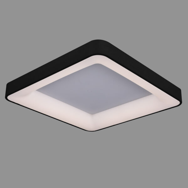 50W LED paviršinis šviestuvas GIACINTO, juodas, 4000K
