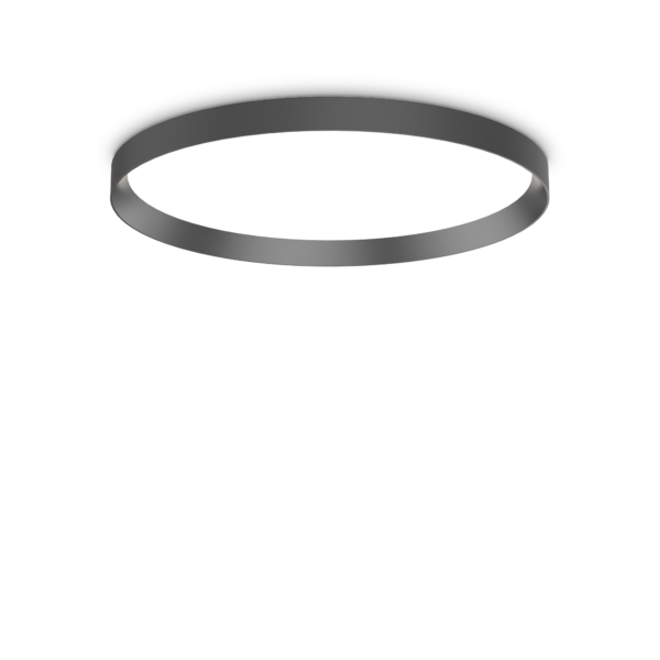 53W LED lubų/sieninis šviestuvas FLY, juodas, 3000K, IP40