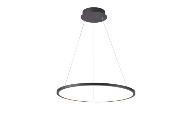 58W LED pakabinamas šviestuvas VINOLA, juodas, 3000/4000K - Image 2