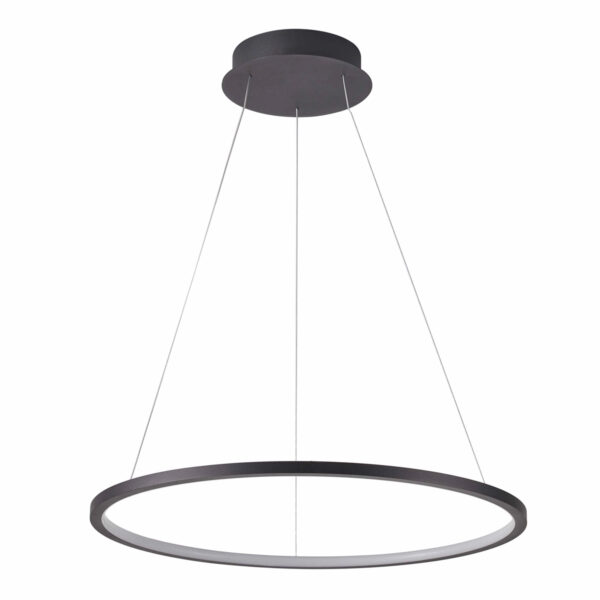 58W LED pakabinamas šviestuvas VINOLA, juodas, 3000/4000K