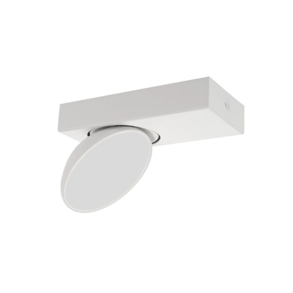 5W LED paviršinis akcentinis lubų šviestuvas CASTELIO, baltas, 4000K