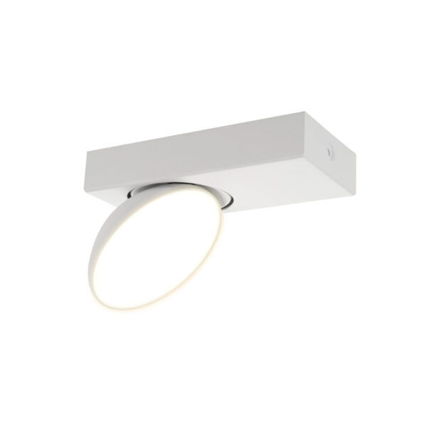 5W LED paviršinis akcentinis lubų šviestuvas CASTELIO, baltas, 4000K - Image 2