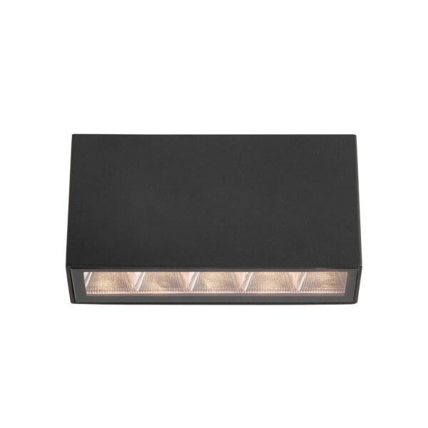 5W LED paviršinis fasado šviestuvas FORLI 4K, juodas, 4000K - Image 2