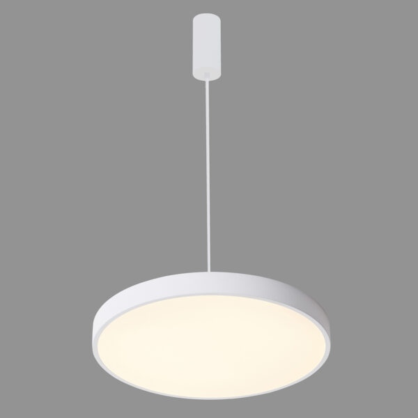 60W LED pakabinamas šviestuvas ORBITAL, baltas, 3000K - Image 2