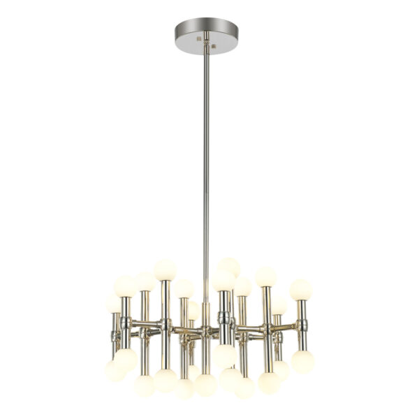65W LED pakabinamas šviestuvas GIOVANNA, nikelio sp., 3000K