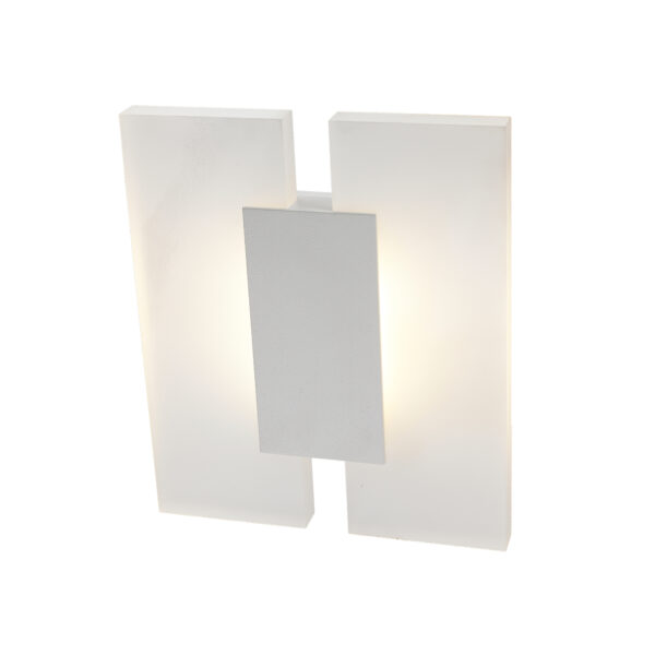 6W LED sieninis šviestuvas JACOB, baltas, 3000K