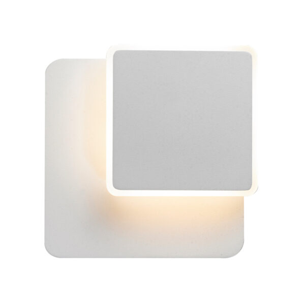 6W LED sieninis šviestuvas SENATO, baltas, 3000K - Image 3