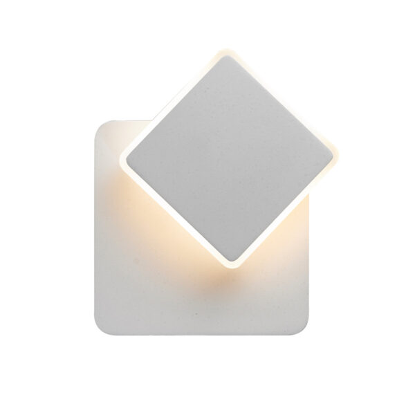 6W LED sieninis šviestuvas SENATO, baltas, 3000K