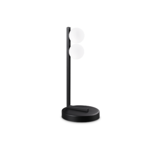 6W LED stalo šviestuvas PING PONG, juodas, 3000K