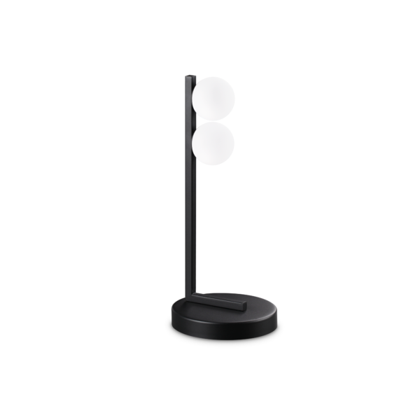 6W LED stalo šviestuvas PING PONG, juodas, 3000K