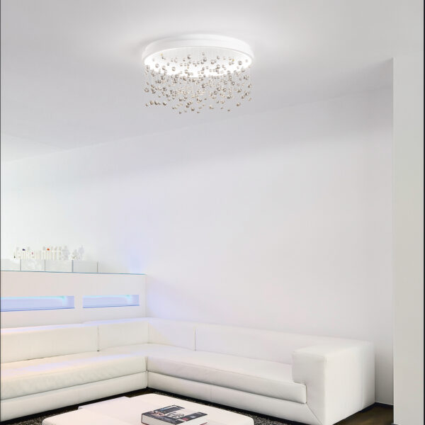 77W LED pakabinamas šviestuvas ARMONY, baltas, 3000K, dimeriuojamas - Image 2