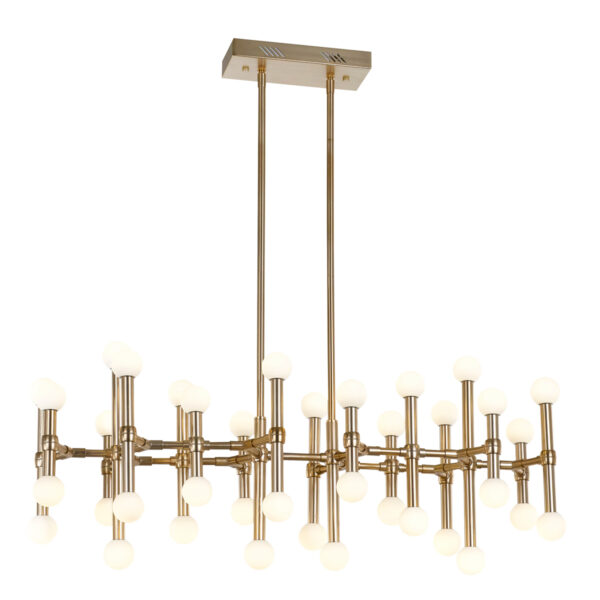96W LED pakabinamas šviestuvas GIOVANNA, bronzos sp., 3000K