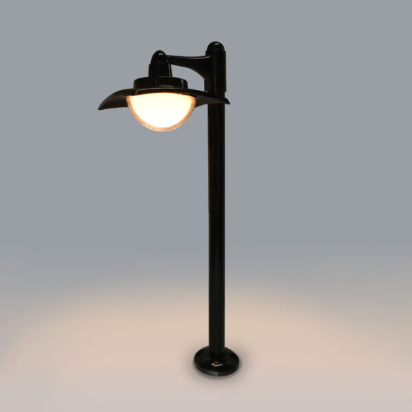 9W LED pastatomas lauko šviestuvas ISOLA 3K, juodas, 3000K - Image 2