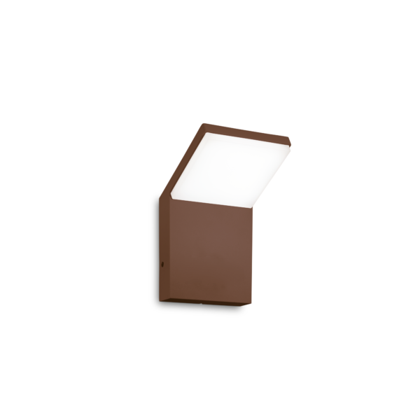 9W LED sieninis fasado šviestuvas STYLE, kavos sp., 3000K, IP54