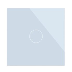 Vienpolė, sensorinė, modulinė panelė (balta)
