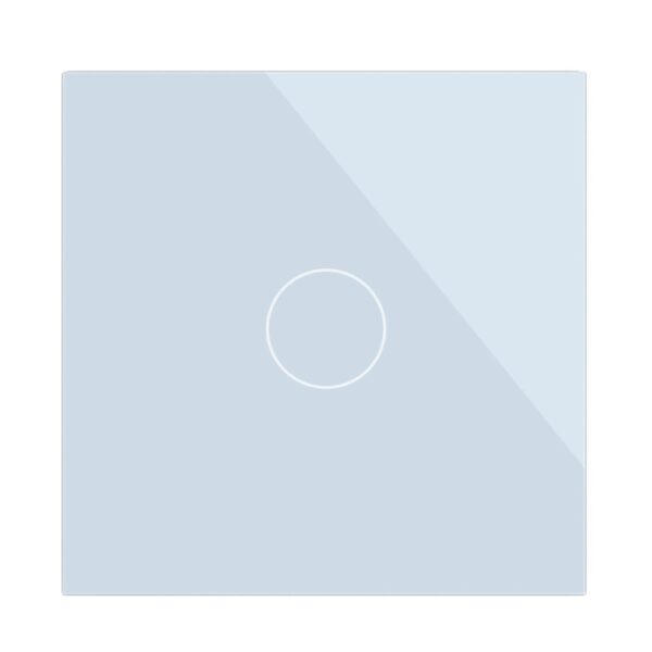 Vienpolė, sensorinė, modulinė panelė (balta)