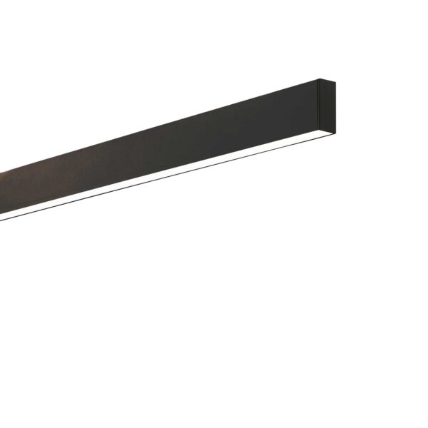 36W akcentinis linijinis šviestuvas STEEL, juodas, 3000K