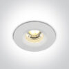 1W/3W LED įleidžiamas šviestuvas, baltas, 3000K