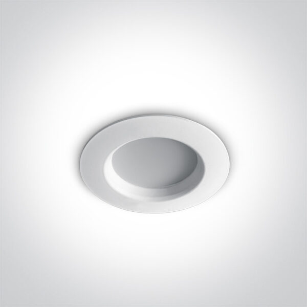3W LED įleidžiamas šviestuvas, baltas, 4000K
