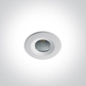 7W LED įleidžiamas šviestuvas, baltas, 4000K