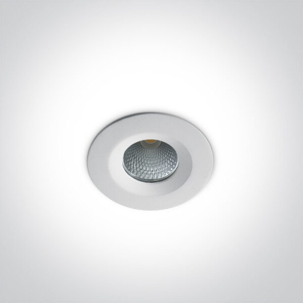 7W LED įleidžiamas šviestuvas, baltas, 4000K