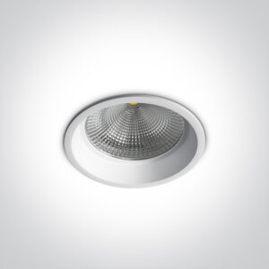 7W LED įleidžiamas šviestuvas, baltas, 4000K