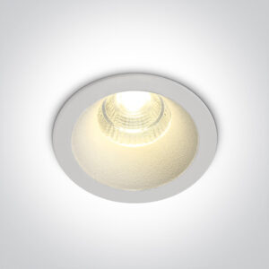 7W LED įleidžiamas šviestuvas, baltas, 3000K