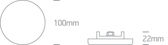 8W LED įleidžiamas šviestuvas, baltas, 4000K, 10108CF/C - Image 3