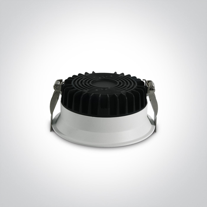 9W LED įleidžiamas šviestuvas, baltas, 4000K - Image 2