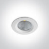 10W LED įleidžiamas šviestuvas, baltas, 3000K