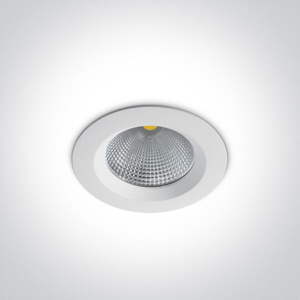 10W LED įleidžiamas šviestuvas, baltas, 3000K