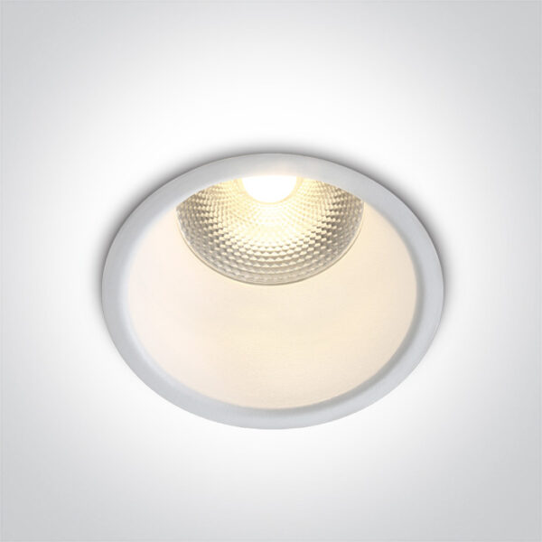 10W LED įleidžiamas šviestuvas, baltas, 3000K