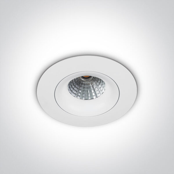 15W LED įleidžiamas šviestuvas, baltas, 3000K