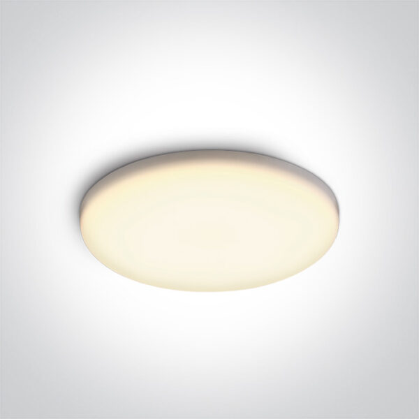 15W LED įleidžiamas šviestuvas, baltas, 3000K
