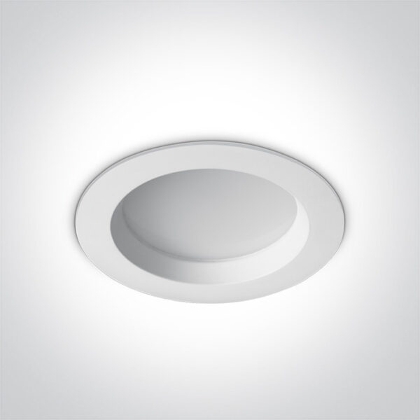 18W LED įleidžiamas šviestuvas, baltas, 4000K