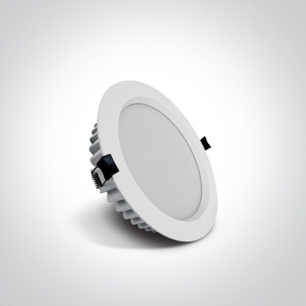 18W LED įleidžiamas šviestuvas, baltas, 4000K - Image 2