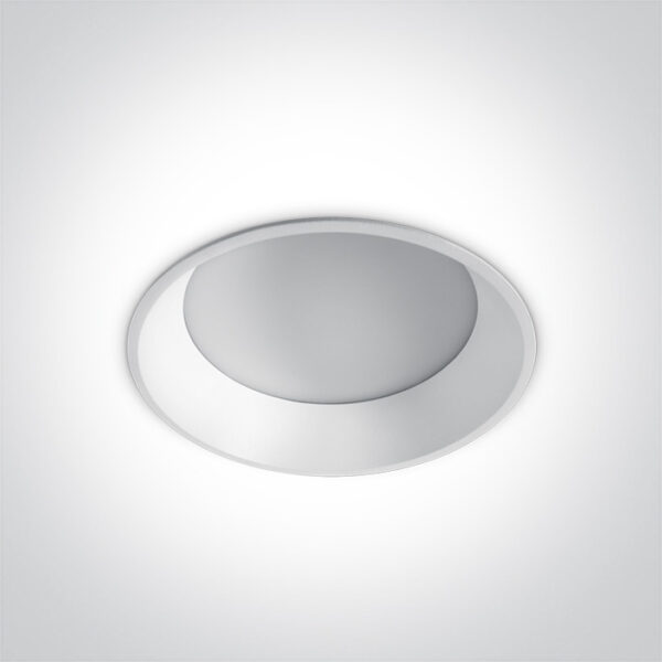 20W LED įleidžiamas šviestuvas, baltas, 3000K
